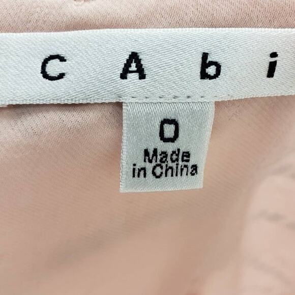 SALE Cabi #273 Sophia Pink Faux Wrap Tank Top Size 0 - Picture 3 of 7